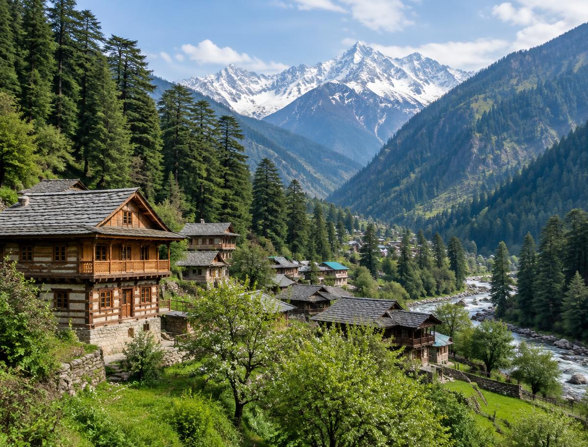 Himachal Pradesh mountain landscape
