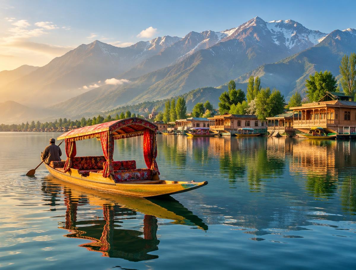 Kashmir mountain landscape