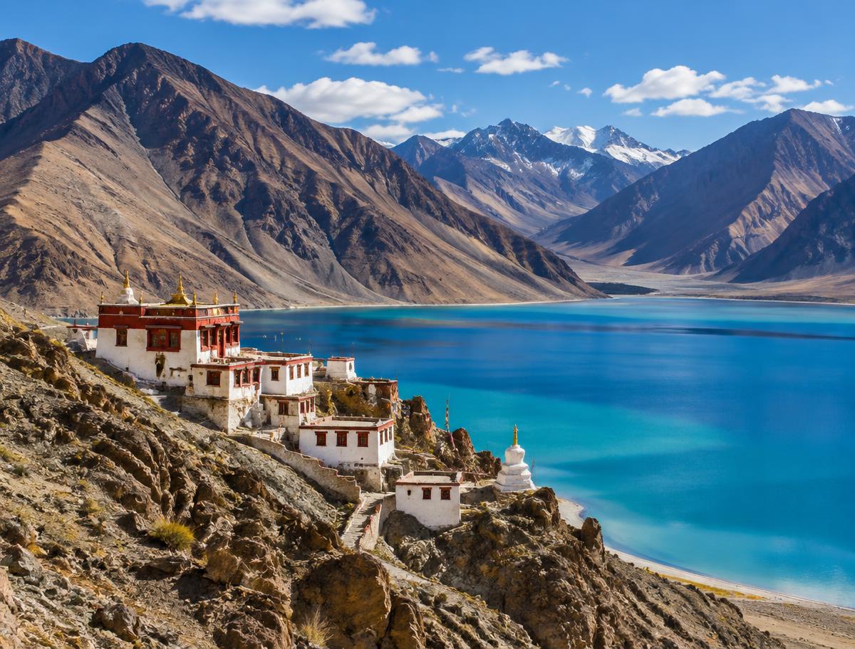 Ladakh mountain landscape